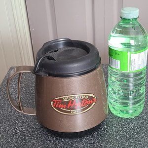 Tim Hortons Aladdin Fat Bellied Insulated Plastic Brown